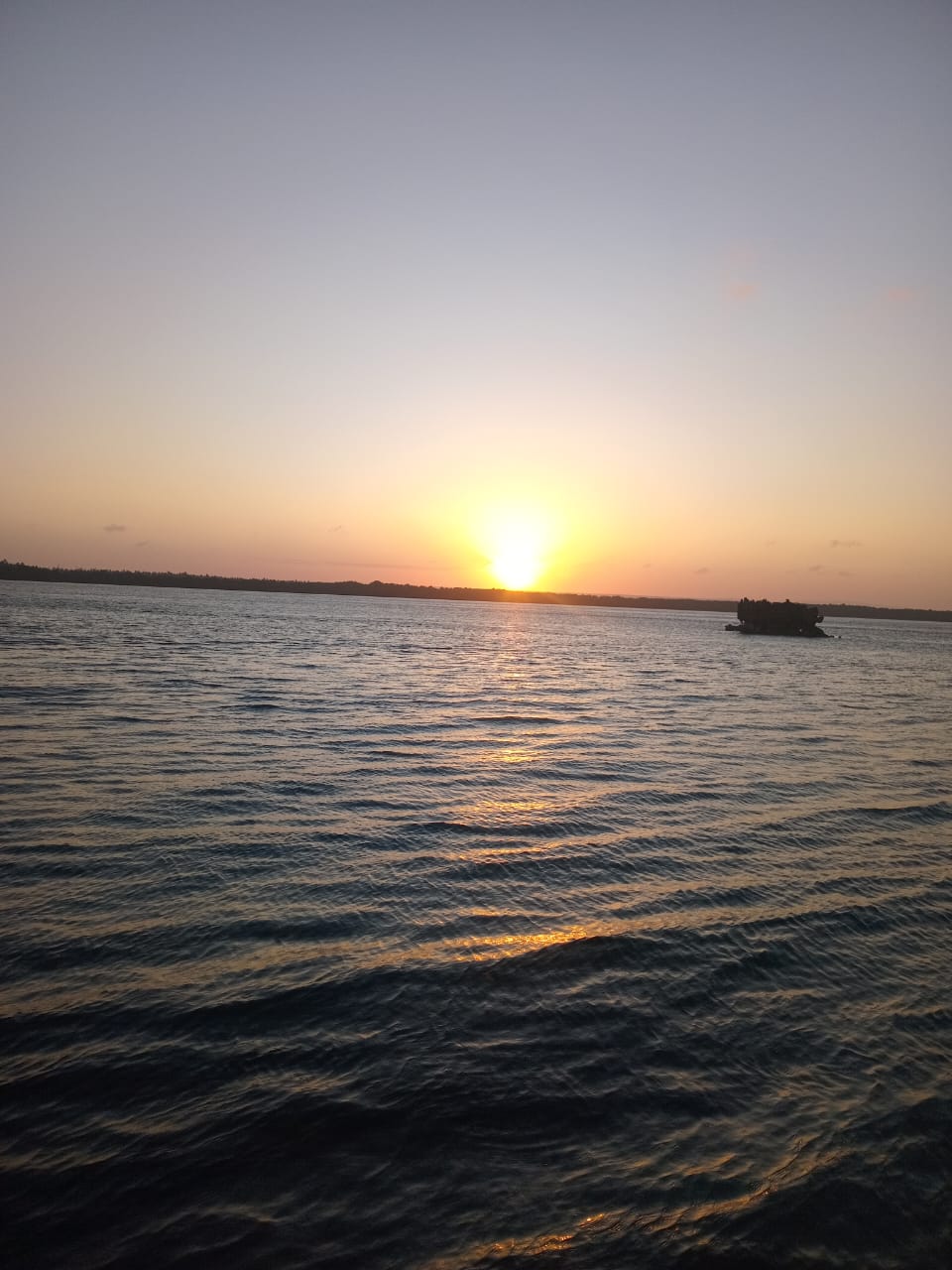 Tramonto al Lichthaus su Mida Creek