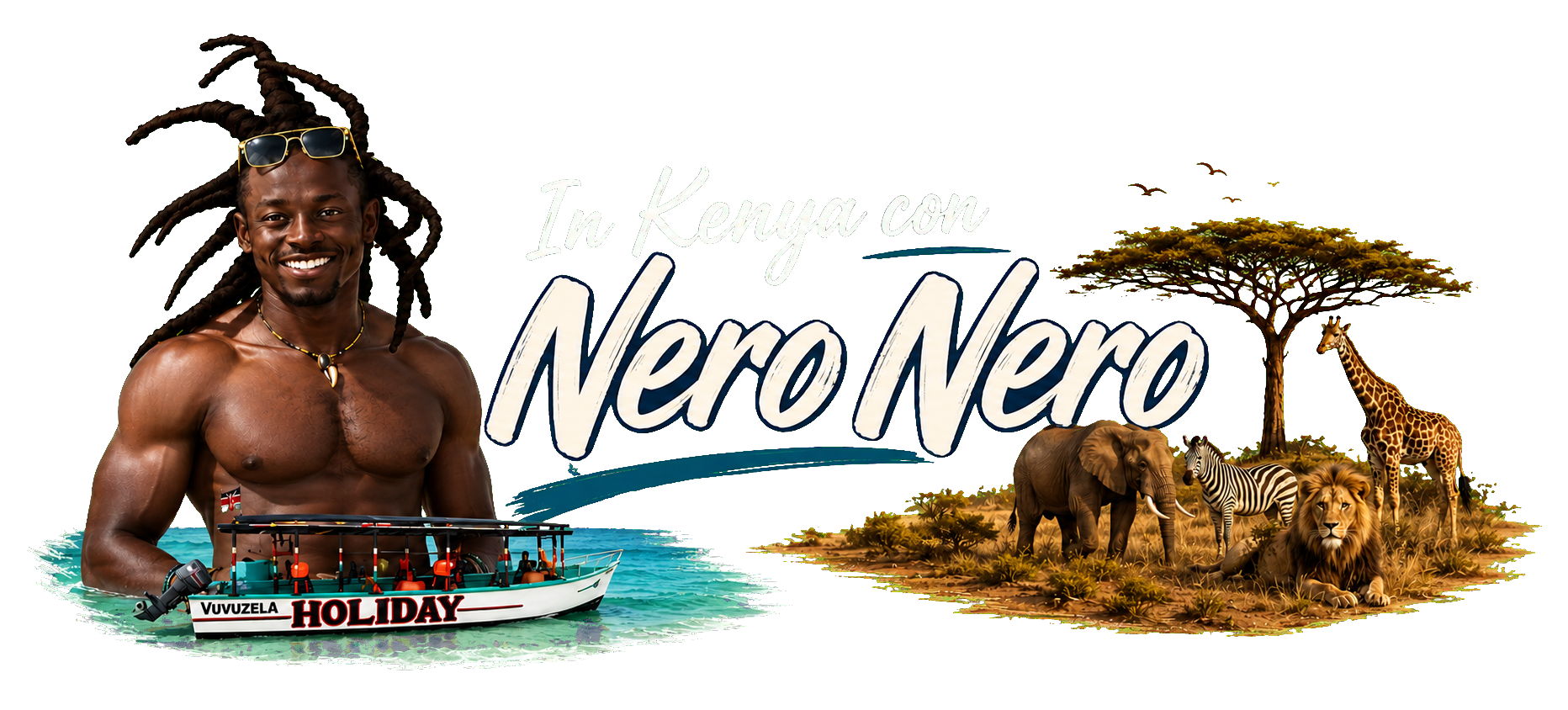 In Kenya con Nero Nero