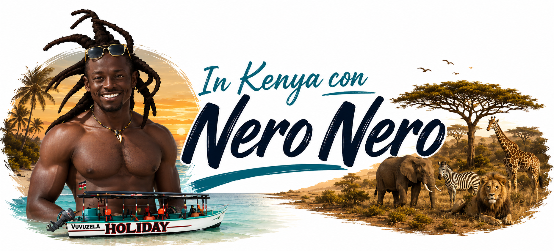 In Kenya con Nero Nero