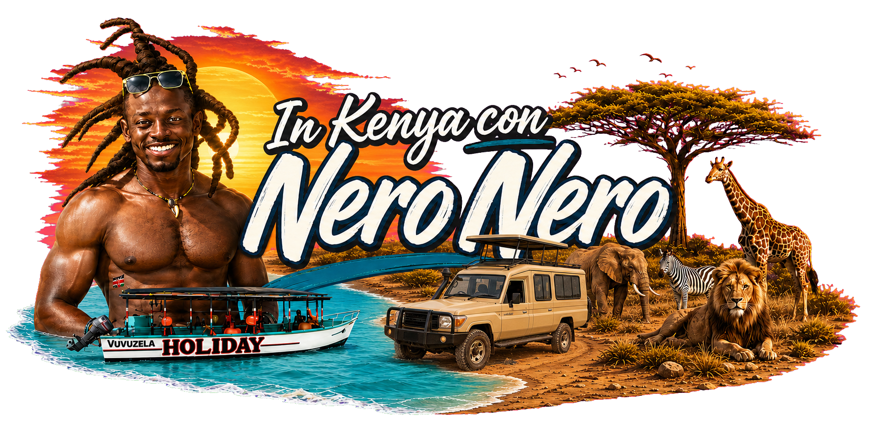 In Kenya con Nero Nero